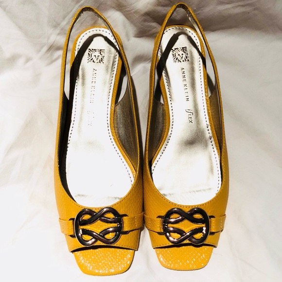 anne klein yellow shoes